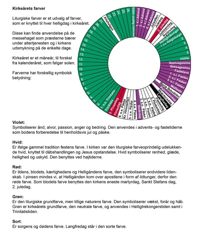 Kirkeårets farver